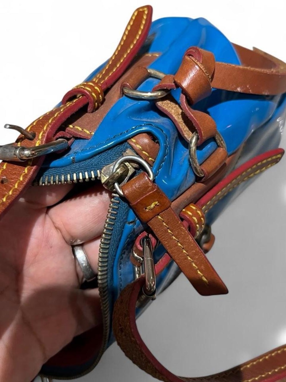 Dooney & Bourke Nina Satchel - Picture 7 of 8